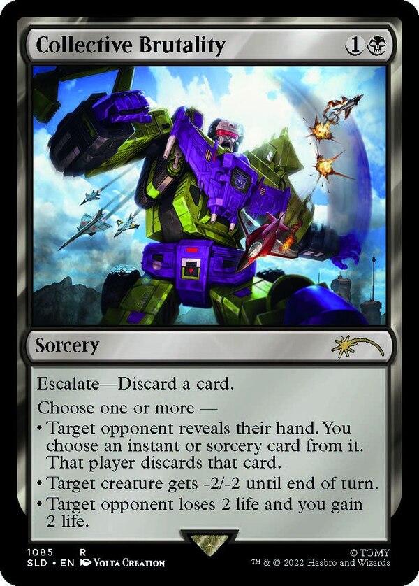 Image Of Magic The Gathering’s Secret Lair Transformers Roll Out Or Rise Up Card  (7 of 17)